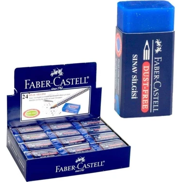 Faber-Castell  Faber-Castell 24'lü Sınav Silgisi