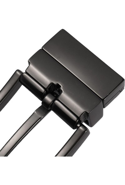 2x Metal Kemer Tokası Lüks Dikdörtgen Pim Kayışı 33-34MM Kemer Için (Yurt Dışından)