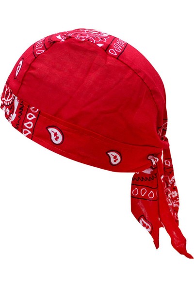 Bisiklet Korsan Şapkaları Bandana Beanie Hafif Yumuşak Erkekler Için Kırmızı Yürüyüş Kırmızı (Yurt Dışından)