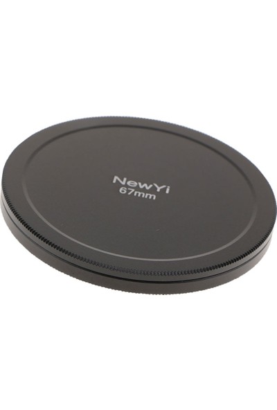 Yeajion 67MM Siyah Kamera Metal Uv Filtre Kılıfı Lens Kapak Yığın Depolama Koruyucu (Yurt Dışından)
