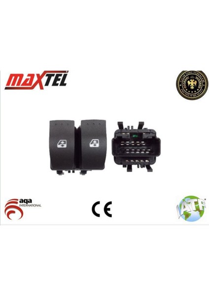 Sol Cam Açma Anahtarı Megane 2 8200315034-18204034