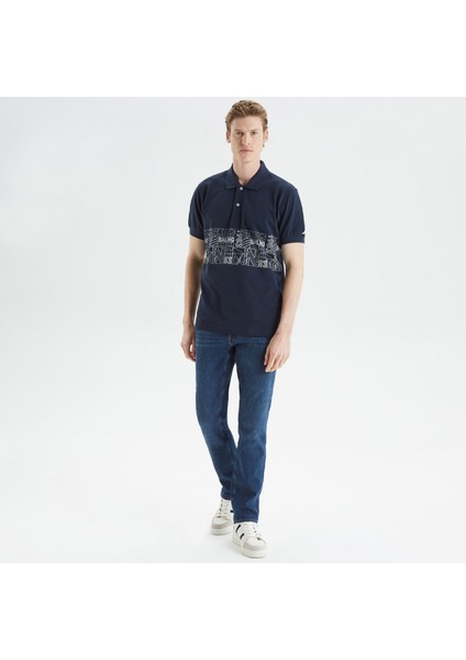 Nautıca Erkek Lacivert Classic Fıt Kısa Kollu Polo K35513T.4NV modelleri