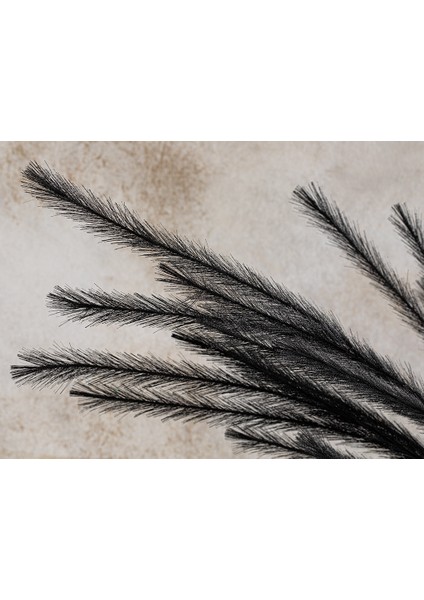 Grassy Plastik Tek Dal Yapay Çiçek 120 cm Siyah fiyatları