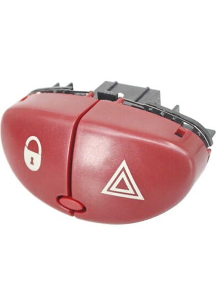 Peugeot 206 206+ Plus 4 Lü Flaşör Düğmesi ve Merkezi Kilit Düğme 6554.L0 6554L0