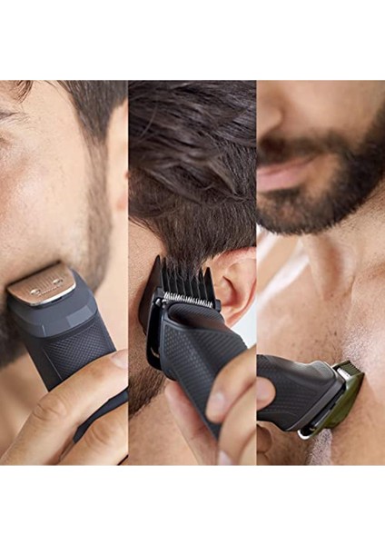 MG5730/15 Erkek Bakım Seti 11'i 1 Arada, Siyah indirimleri