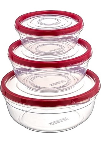 Lock & Fresh 3'lü Kompakt Set 400-800-1350 Ml, Plastik Saklama Seti fırsatları