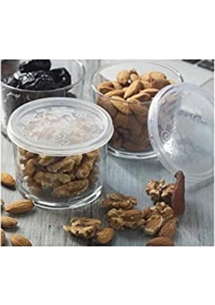 Bistro Saklama Kabi, Şeffaf Plastik Kapaklı, 2'li, 220 cc fiyatları