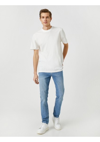 Slim Fit Kot Pantolon - Brad Jean