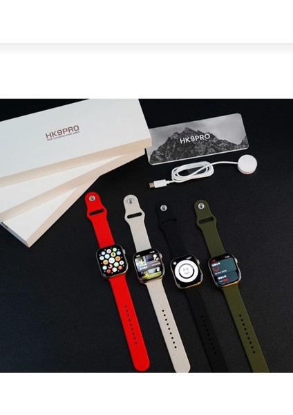 Tech Watch 8 Hk9 Pro 2,02" Super Amoled Ekran Yeni Sürüm 45MM Akıllı Saat
