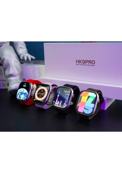 Ar&be Tech Watch 8 Hk9 Pro 2,02" Super Amoled Ekran Yeni Sürüm 45MM Akıllı Saat