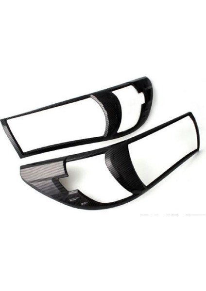 Far Çerçevesi Karbon Siyah Toyota Hılux 2015+2019 Araçlara Uyumludur