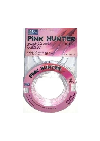 Pınk Hunter 150M Misina 0,26MM