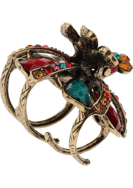 Kadın Kızlar Çiçek Kristal Rhinestone Saç Pençe Klipsi, Retro Saç Aksesuarları Çok Molor (Yurt Dışından) indirimleri