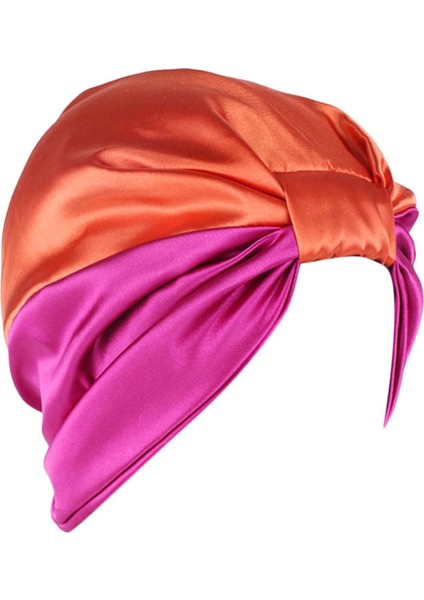Kadınlar Türban Kanseri Saç Dökülmesi Sargı Şapka Kemoterapisi Yetişkin Müslüman Hijab Turuncu+Pembe (Yurt Dışından) fiyatları