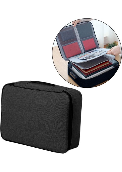 Belge Dosya Düzenleyici Çanta Depolama Sahibi ve Sertifika Dizüstü Bilgisayar Siyahı (Yurt Dışından) indirimleri