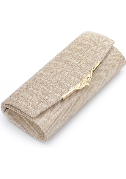 Moda Kadınlar Akşam Çanta Partisi Kokteyl Düğün Crossbody Cüzdan Çanta Şampanya (Yurt Dışından) indirimleri