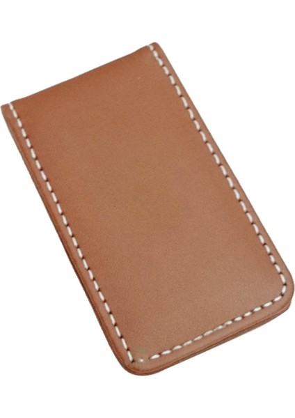 Cep Manyetik Para Klipli Dolar Kelepçe Kimlik Kartı Tutucu Cüzdan Erkekler Için BROWN_80X46X8MM (Yurt Dışından)