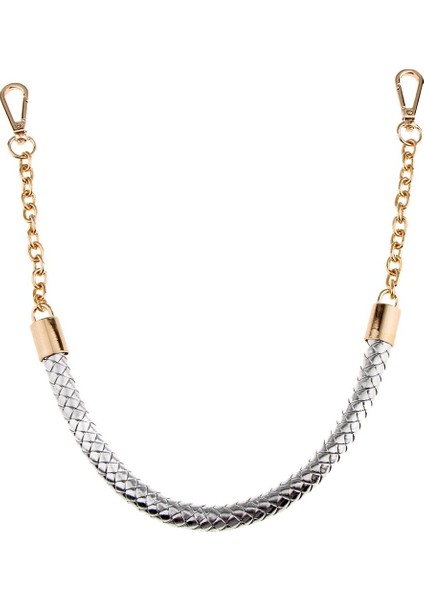 2x 6 Renkler Metal Pu Deri Örgülü Çanta Kayış Zinciri (Yurt Dışından) fiyatları