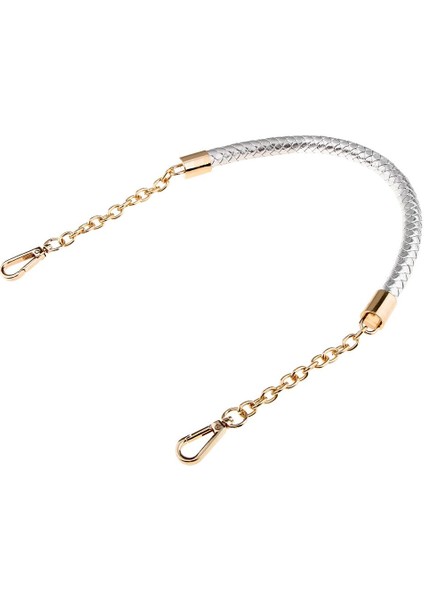 2x 6 Renkler Metal Pu Deri Örgülü Çanta Kayış Zinciri (Yurt Dışından) indirimleri