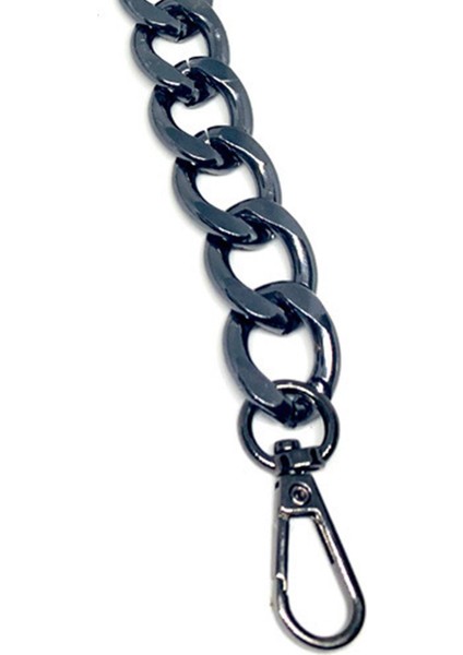 4pieces Çanta Zinciri Kayışı 7.9 Inç Torba Kayış Genişletici Kol Torbası Dekorasyonu Siyah (Yurt Dışından) indirimleri