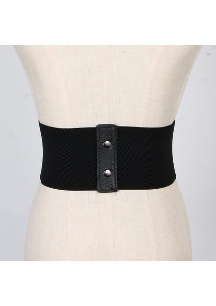 Vintage Yapay Deri Bel Kemer Cincher Waspie Stretch Up Corset (Yurt Dışından)