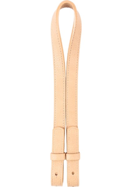 Çanta Kayışı Yedek 22 cm Kısa Tote Debriyaj Çanta Kolu 1.8 cm Genişlik Kemer Bej (Yurt Dışından)