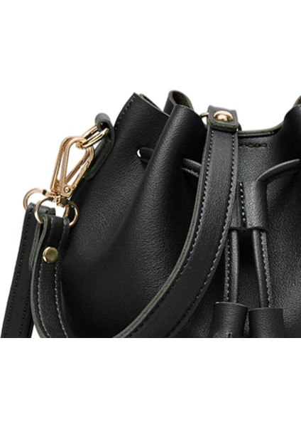 Kadın Kova Omuz Çantası - Siyah (Yurt Dışından) modelleri