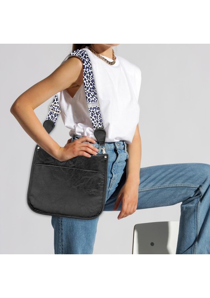 Kadınlar Tek Omuz Çantası Moda Omuz Çantası Cüzdan Seyahat Plajı Siyah (Yurt Dışından) indirimleri