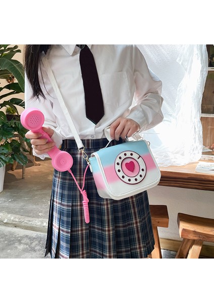 Kadınlar Telefon Şekilli Crossbody Çanta Alışveriş Messenger Omuz Çantası Kılıf Renkli (Yurt Dışından) fiyatları