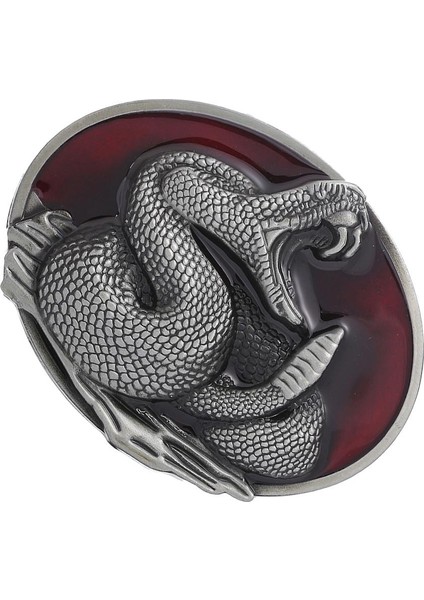 Vintage Style Western Cowboy Snake Desen Kemer Tokası 3,6-3.9cm Kemer (Yurt Dışından) fırsatları