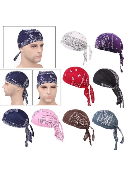 4 Adet Kafatası Şapkası Başı Atkı Bandana Türban (Yurt Dışından) modelleri
