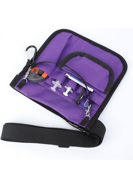 Hemşire Koruma Bel Çanta Cep Hızlı Pick Bag Organizatör Bel Çanta Torbası Torbası Mor (Yurt Dışından) modelleri