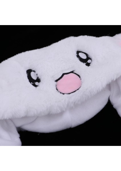 Yumuşak Peluş Earmuff Eşarp Şapkası Kawaii Tavşan Kulak Yükselen Kız Moda Hediyesi (Yurt Dışından) fırsatları