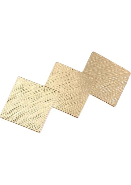 Kadınlar 3cm Genişliğinde Fransız Barrette Glitter Geometrik Saç Kipi Aksesuarları Altın (Yurt Dışından) fiyatları