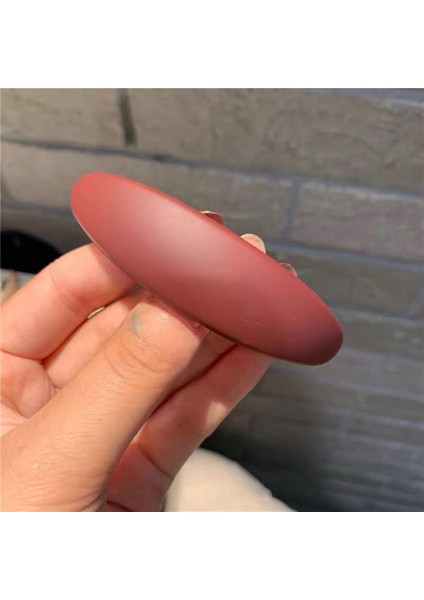 Zarif Geometrik Saç Klip Saç Aksesuarları Kadınlar Için At Kuyruğu Tutucu Kızlar Şarap Kırmızı (Yurt Dışından) fırsatları