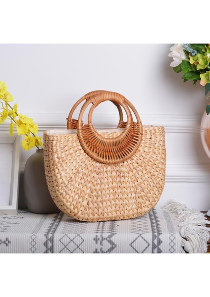 El Dokuma Saman Çanta Çanta Bohemian Yaz Plaj Çantası, Yürüyüş Atlama Sning S (Yurt Dışından) indirimleri