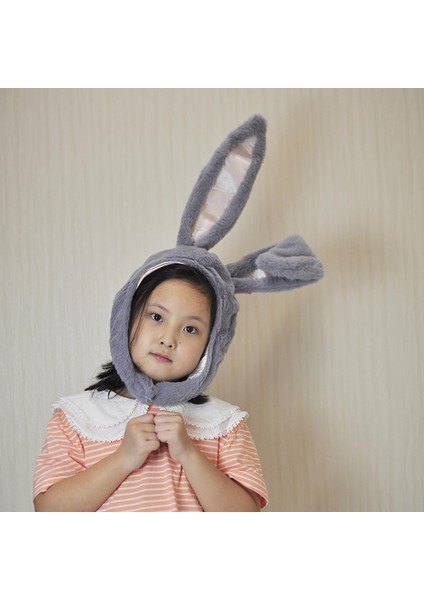 Bunny Kulakları Selfie Fotoğrafçılık Için Sıcak Sevimli Kadınlar 21.65X11.02INCH Açık Kahverengi (Yurt Dışından) fırsatları