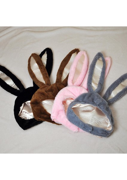 Bunny Kulakları Selfie Fotoğrafçılık Için Sıcak Sevimli Kadınlar 21.65X11.02INCH Açık Kahverengi (Yurt Dışından) indirimleri