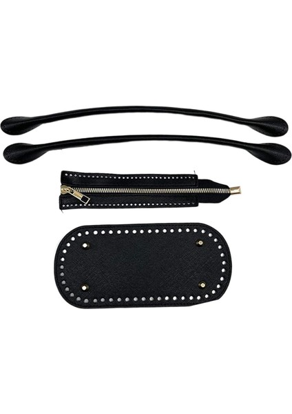 Iplik Örgü Çantası El Yapımı Malzemeler Parçaları Siyah (Yurt Dışından) fiyatları