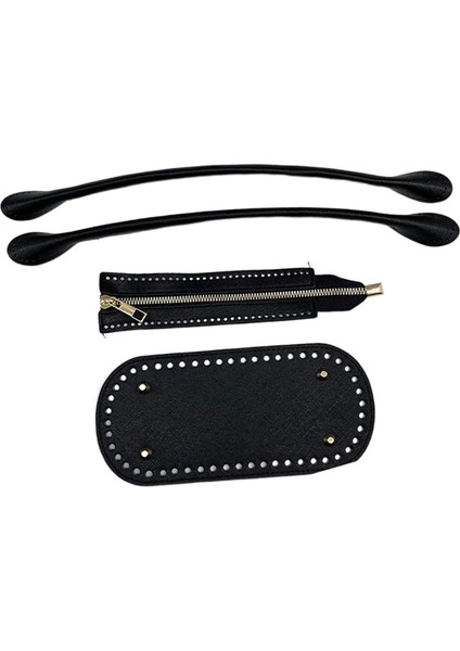 Iplik Örgü Çantası El Yapımı Malzemeler Parçaları Siyah (Yurt Dışından) fırsatları