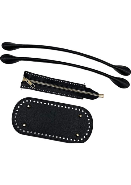 Iplik Örgü Çantası El Yapımı Malzemeler Parçaları Siyah (Yurt Dışından) indirimleri