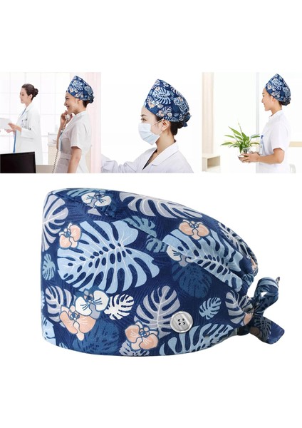 Düğmeli Ovma Kapakları Geri Şapkaları Bağlayın Unisex Ayarlanabilir Kadınlar Monstera (Yurt Dışından) indirimleri