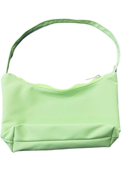 Moda Mini Hafif Alışveriş Omuz Çantaları Yeşil (Yurt Dışından) modelleri