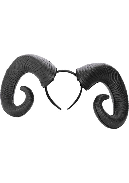 Head Band Saç Çember Büyük Ram Gotik Performans Noel (Yurt Dışından) fiyatları