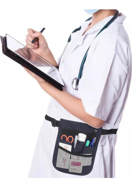 Hemşirelik Bel Çantası Hafif Taşınabilir Hemşireler Yöneticiler Mavisi Için Organizatör (Yurt Dışından) fırsatları