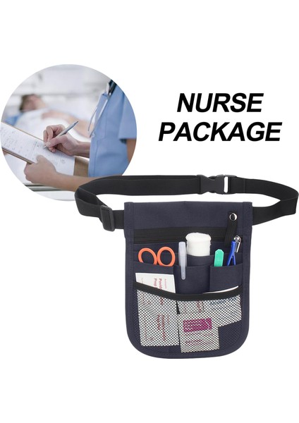 Hemşirelik Bel Çantası Hafif Taşınabilir Hemşireler Yöneticiler Mavisi Için Organizatör (Yurt Dışından) indirimleri