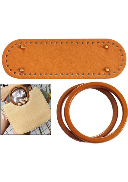 Önceden Darbeli Dıy Örgü Torbaları Alt Ped Taban Taban Eki Ahşap Sapı Için Ahşap Sapı 2 (Yurt Dışından) modelleri