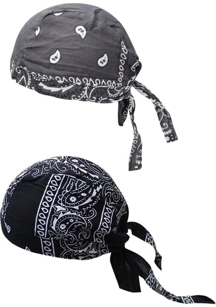 Beanie Sweat Wicking Rüzgar Geçirmez Hafif Koyu Gri Siyah (Yurt Dışından)