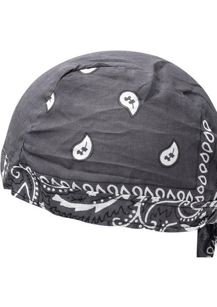 Beanie Sweat Wicking Rüzgar Geçirmez Hafif Koyu Gri Siyah (Yurt Dışından)