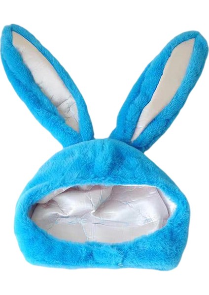 Bunny Kulakları Selfie Fotoğrafçılık Için Sıcak Sevimli Kadınlar 21.65X11.02INCH Mavi (Yurt Dışından)